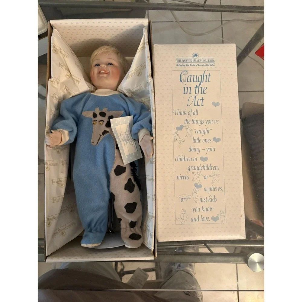 Ashton Drake Little Stevie Caught in the Act Doll Mary Tretter NIB 1992